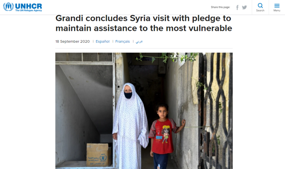 UNHCR’s messaging on returns to Syria continues to mislead and endanger displaced Syrians